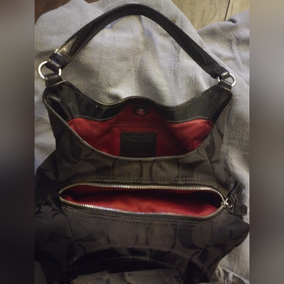 COACH black with red interior - Picture 2 of 3